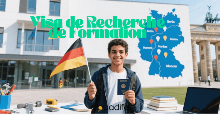 visa de recherche de formation professionnelle en Allemagne