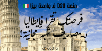 Bourse DSU Université de Pise