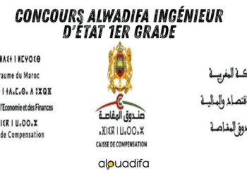 Concours Alwadifa : Recrutement de 04 Ingénieurs d'État 1er Grade (Échelle 11) à la Caisse de Compensation alwadifa