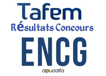 Résultats Concours ENCG TAFEM 2025