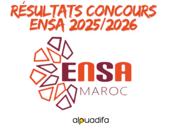 Résultats Concours ENSA 2025/2026