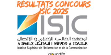 Résultats Concours ISIC 2025