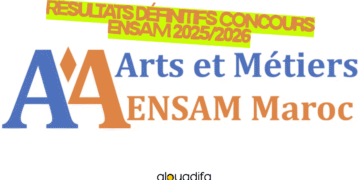 Résultats Concours ENSAM
