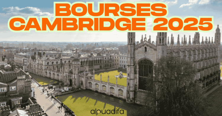bourses Cambridge 2025