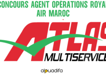 Concours de Recrutement : 2 Agents Opérations - Atlas Multiservices (Filiale Royal Air Maroc) 1 alwadifa