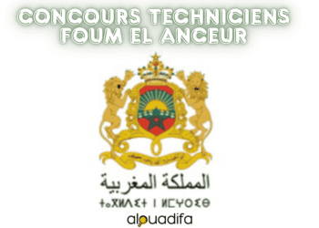 Avis de Concours: Recrutement 7 Techniciens (3ème et 4ème grade) à la Commune de Foum El Anceur 3 alwadifa