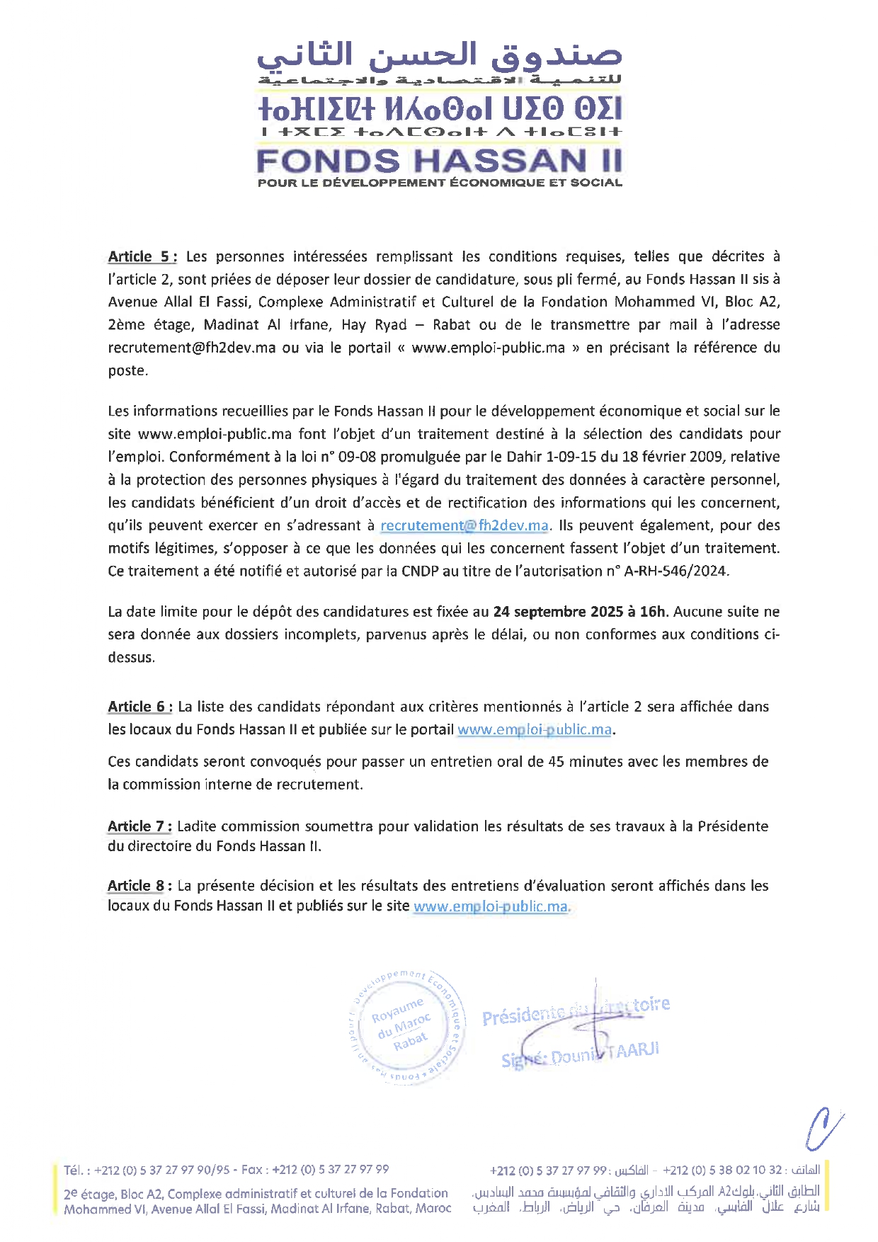 Chargé Développement RH