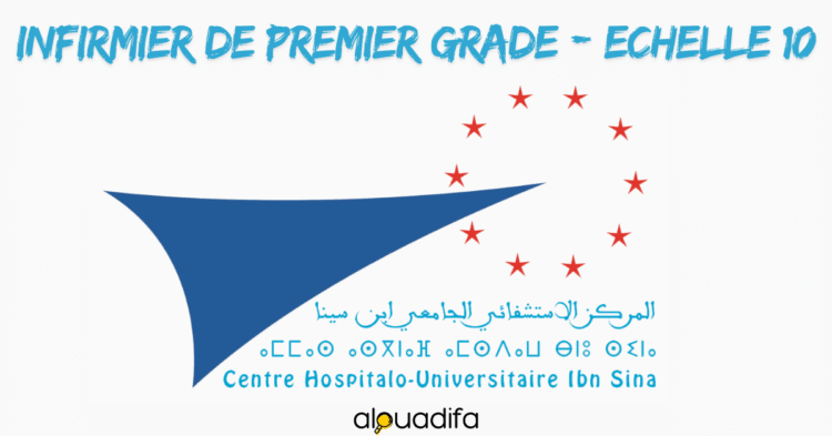 Concours CHU Ibn Sina Infirmier de premier grade