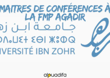 concours maîtres de conférences FMP Agadir