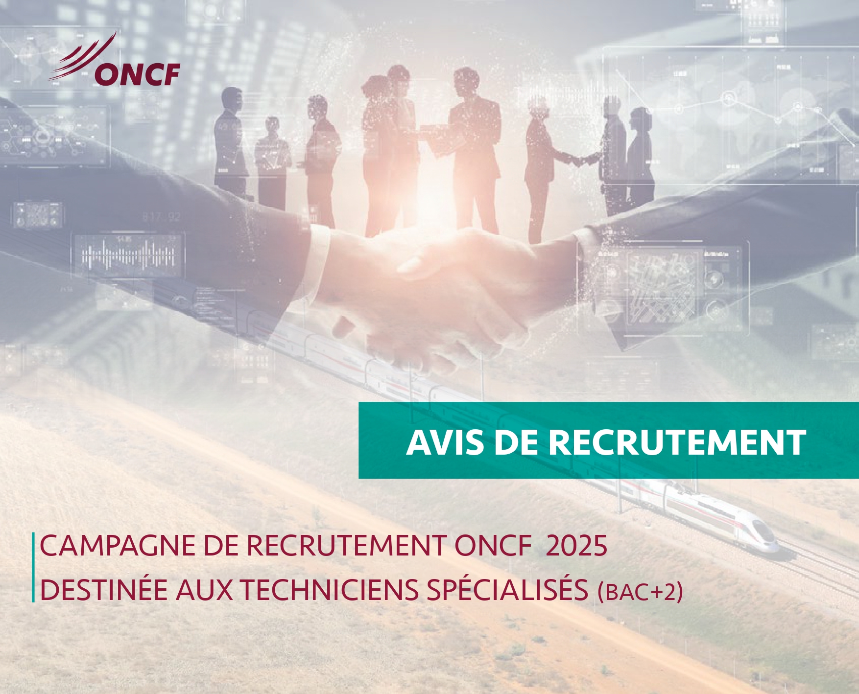 Concours ONCF Techniciens Spécialisés