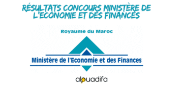 Résultats Concours Ministère de l’Economie et des Finances