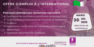 offre d'emploi Italie