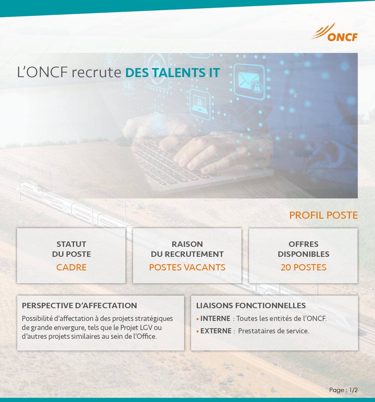 Ingénieurs d'État en Informatique ONCF