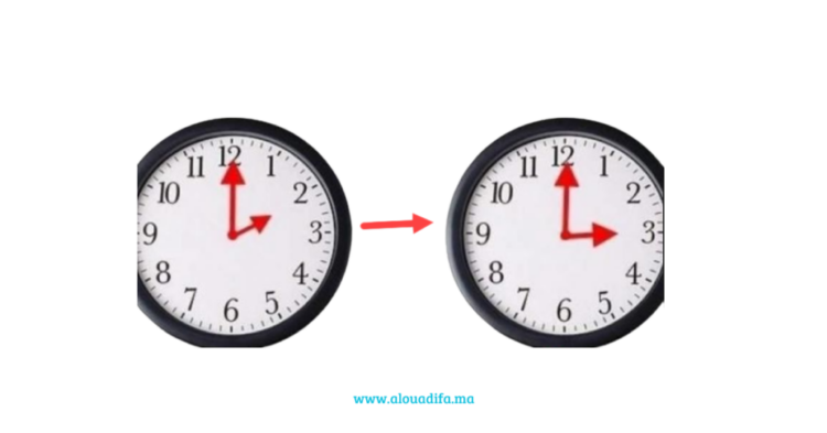 تغيير الساعة