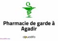 Pharmacie de garde à Agadir
