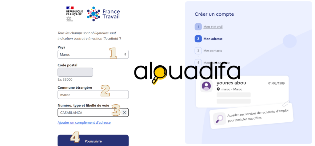 Choisir le Maroc comme pays de résidence sur France Travail