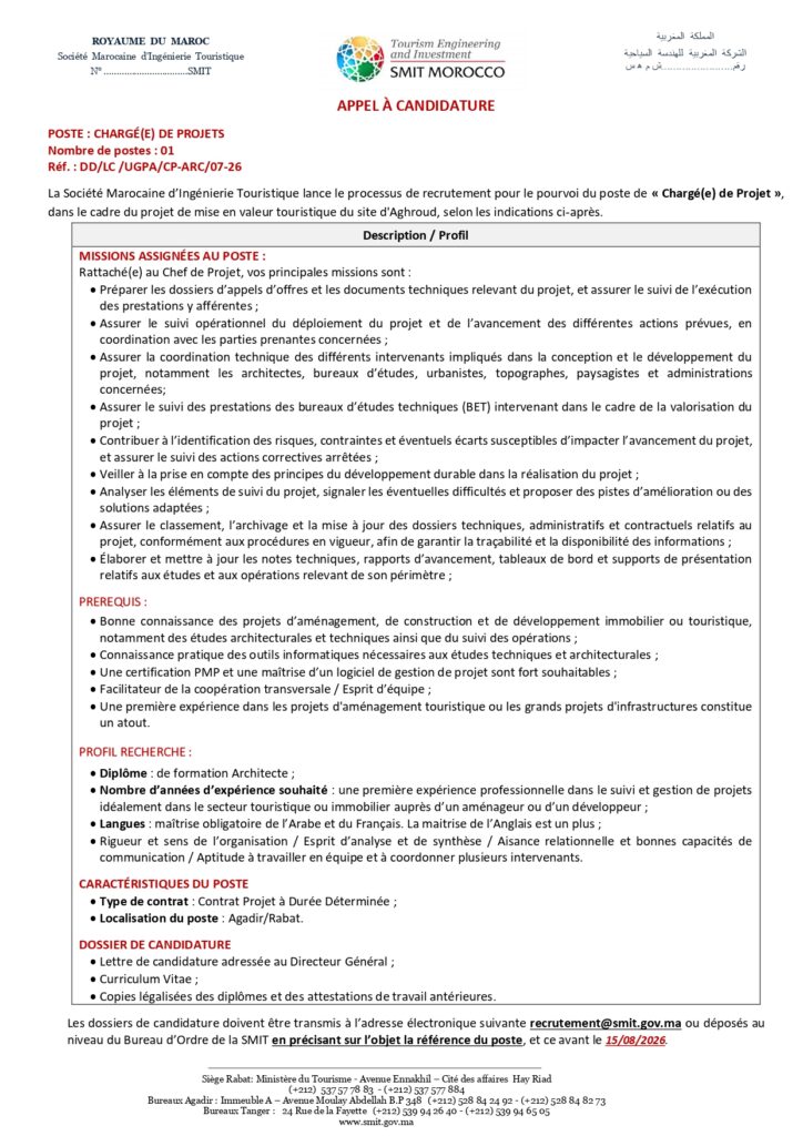Recrutement SMIT