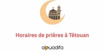 horaire priere Tétouan