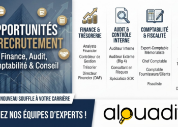 Recrutement Finance & Audit Maroc : Comptabilité, Conseil & Contrôle alwadifa