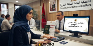 تجديد جواز السفر المغربي
