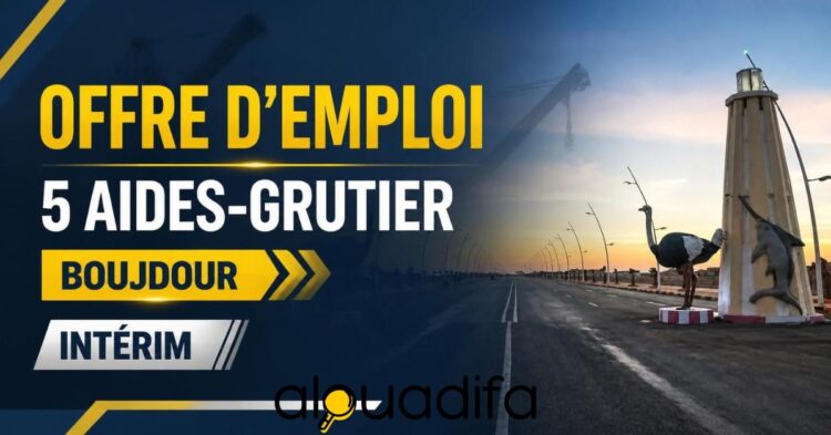 5 Postes d’Aides-Grutiers