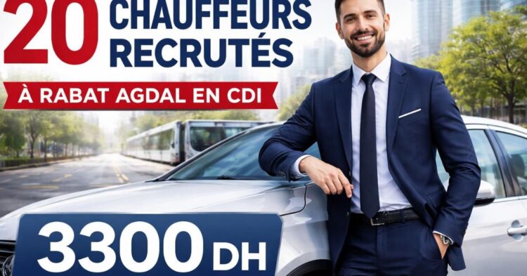 Chauffeurs recrutés à Rabat