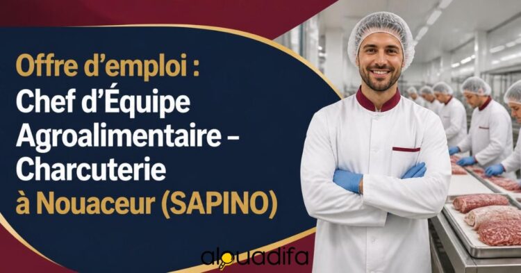 Chef d’Équipe Charcuterie