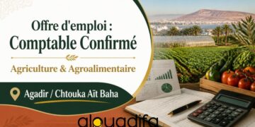 Comptable Confirmé recherché à Agadir | Agriculture & Agroalimentaire 2 alwadifa