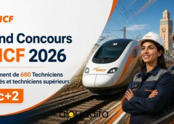 Grand Concours ONCF 2026 : Recrutement de 680 Techniciens Bac+2 alwadifa