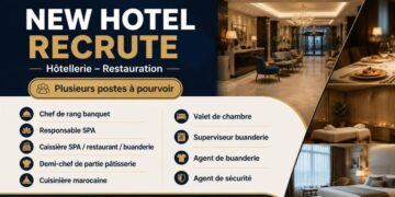 NEW HOTEL Recrute : Plusieurs Postes en Hôtellerie & Restauration alwadifa