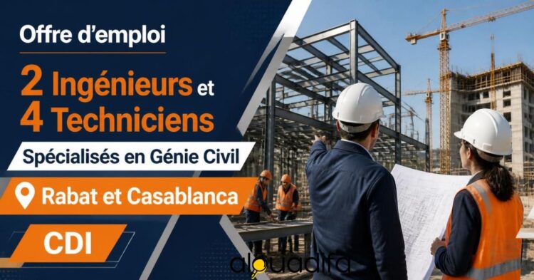 Opportunités en Génie Civil