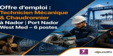 Port Nador West Med recrute