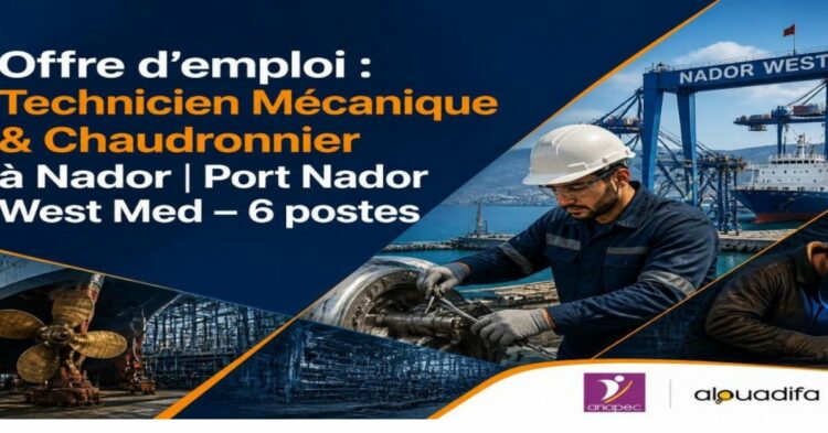 Port Nador West Med recrute