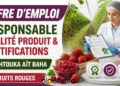Responsable Qualité Produit