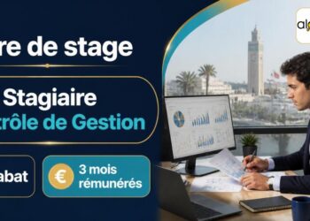 Offre de stage : Stagiaire en Contrôle de Gestion à Rabat | 3 Mois Rémunérés 1 alwadifa