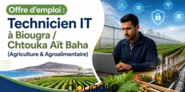 Agriculture : Technicien Informatique Recherché à Biougra 2 alwadifa