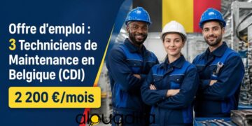 emploi technicien Belgique