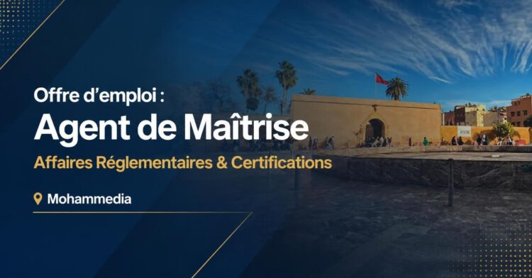 recrutement agent de maîtrise