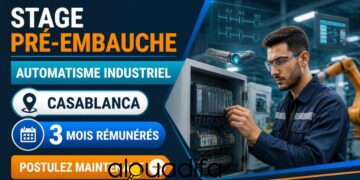 Stage Pré-Embauche en Automatisme Industriel à Casablanca – 3 Mois Rémunérés alwadifa