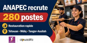ANAPEC recrutement 280 postes 2026