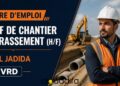 Chef de Chantier Terrassement