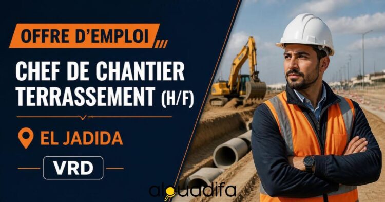 Chef de Chantier Terrassement