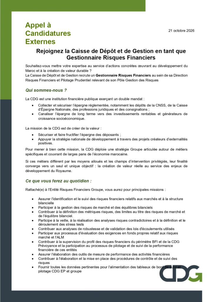 Gestionnaire des Risques Financiers