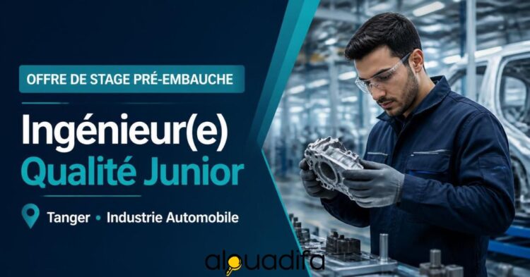 Stage Pré-Embauche en Qualité