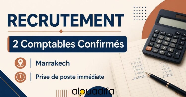 comptables confirmés à Marrakech