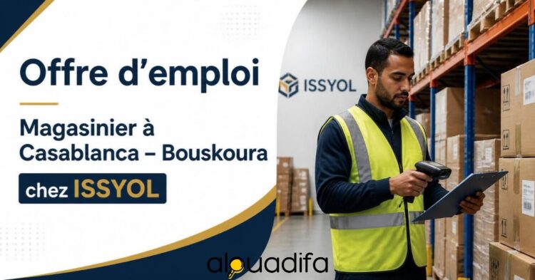magasinier à Bouskoura